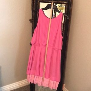 Sleeveless Pink Dress